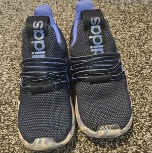 Adidas Black Sneakers with Camo Sole